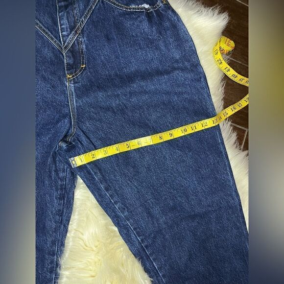 Ozark Mountain dark blue denim bareback jeans - Picture 7 of 9